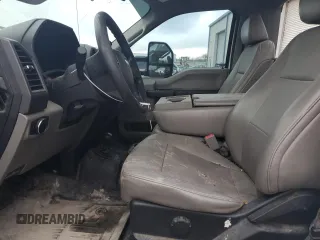 2017 Ford Super Duty F-250 SRW XLT with VIN 1FTBF2B67HED41799, listed as a Copart auction lot 76668464 with 184,138 mi miles and Salvage Title. Bid and sale history available at carsss.com. Image 7.