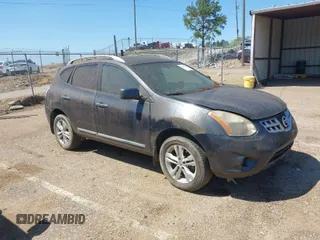 2013 Nissan Rogue S with VIN JN8AS5MT0DW521338, listed as a IAAI auction lot 41989458 with 249,003 mi miles. Bid and sale history available at carsss.com. Image 1.