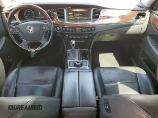 2014 Hyundai Equus Signature z VIN KMHGH4JH7EU076653, wystawiony jako Copart lot #52243345 z przebiegiem 97 934 mil mil oraz Czysty tytuł • Clean title. Historia ofert i sprzedaży dostępna na DreamBid. Obrazek 8.