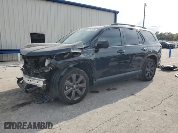 2023 Honda Pilot Sport with VIN 5FNYG1H38PB014615, listed as a Copart auction lot 71616584 with 58,578 mi miles and Salvage Title. Bid and sale history available at carsss.com. Image 1.