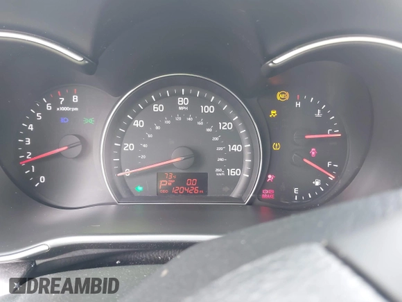 2015 Kia Sorento LX with VIN 5XYKT3A64FG611172, listed as a IAAI auction lot 42007348 with 120,426 mi miles. Bid and sale history available at carsss.com. Image 7.