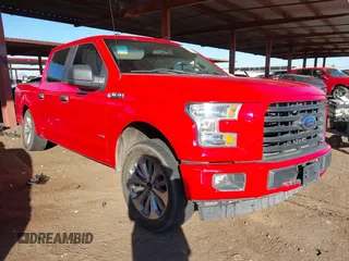 2017 Ford F-150 XL with VIN 1FTEW1CP2HKD89730, listed as a IAAI auction lot 41417764 with 108,687 mi miles. Bid and sale history available at carsss.com. Image 1.