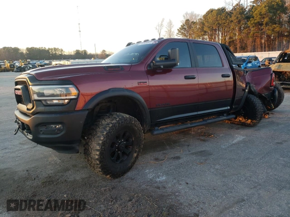 2020 Ram 2500 Power Wagon with VIN 3C6TR5EJ0LG193176, listed as a Copart auction lot 45505845 with 76,008 mi miles and Salvage Title. Bid and sale history available at carsss.com. Image 1.