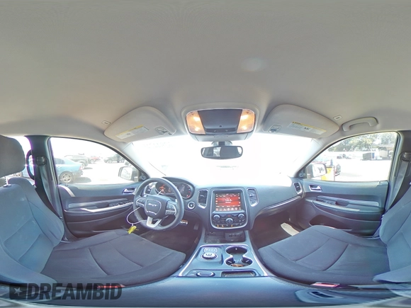 2017 Dodge Durango SXT with VIN 1C4RDHAG1HC847819, listed as a Copart auction lot 62944245 with 110,215 mi miles and Salvage title. Bid and sale history available at DreamBid. Image 16.