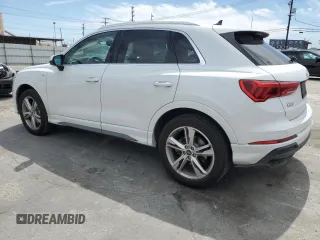 2022 Audi Q3 S line Premium Plus with VIN WA1EECF35N1084418, listed as a Copart auction lot 52442845 with 23,701 mi miles and Salvage Title. Bid and sale history available at carsss.com. Image 2.