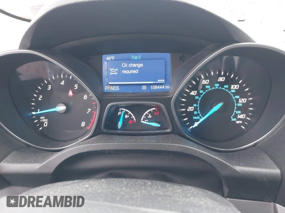 2014 Ford Escape SE with VIN 1FMCU9G9XEUA10122, listed as a IAAI auction lot 42025700 with 108,444 mi miles. Bid and sale history available at carsss.com. Image 7.