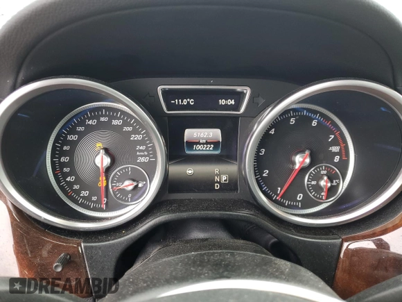 2017 Mercedes-Benz GLS 550 with VIN 4JGDF7DE5HA770016, listed as a Copart auction lot 49714874 with 100,222 mi miles and . Bid and sale history available at DreamBid. Image 9.