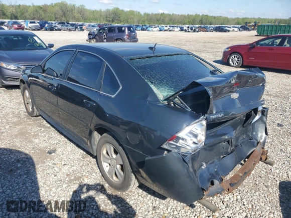 2014 Chevrolet Impala LS with VIN 2G1WA5E35E1162086, listed as a Copart auction lot 51921465 with 169,520 mi miles and Salvage Title. Bid and sale history available at DreamBid. Image 2.