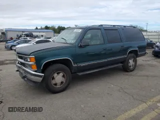 1999 Chevrolet Suburban with VIN 1GNFK16R9XJ516000, listed as a Copart auction lot 73854994 with 263,079 mi miles and Salvage Title. Bid and sale history available at carsss.com. Image 1.