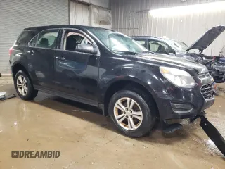 2017 Chevrolet Equinox LS with VIN 2GNALBEK0H6104306, listed as a Copart auction lot 49869795 with 207,769 mi miles and Salvage Title. Bid and sale history available at carsss.com. Image 4.