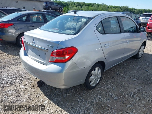 2017 Mitsubishi Mirage ES z VIN ML32F3FJ0HHF12577, wystawiony jako IAAI lot #42343593 z przebiegiem 150 000 mil mil oraz . Historia ofert i sprzedaży dostępna na DreamBid. Obrazek 4.