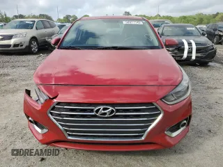 2022 Hyundai Accent SE with VIN 3KPC24A68NE180263, listed as a Copart auction lot 50977145 with 33,320 mi miles and Salvage Title. Bid and sale history available at DreamBid. Image 5.