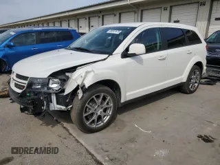 2016 Dodge Journey R/T with VIN 3C4PDDEG2GT121867, listed as a Copart auction lot 58697675 with 59,064 mi miles and Salvage title. Bid and sale history available at DreamBid. Image 1.