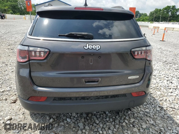 2020 Jeep Compass Latitude with VIN 3C4NJCBB6LT235383, listed as a Copart auction lot 61359355 with Not provided miles and Salvage title. Bid and sale history available at DreamBid. Image 6.