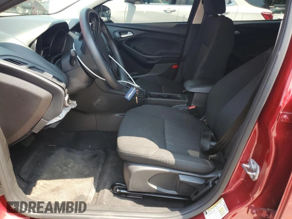 2017 Ford Focus SE with VIN 1FADP3F26HL327333, listed as a Copart auction lot 59206945 with 33,762 mi miles and Salvage title. Bid and sale history available at DreamBid. Image 7.