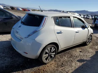 2016 Nissan LEAF S with VIN 1N4BZ0CP2GC307241, listed as a Copart auction lot 69562333 with Not Provided miles. Bid and sale history available at carsss.com. Image 3.