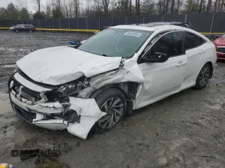 2017 Honda Civic EX z VIN 19XFC2F72HE067736, wystawiony jako Copart lot #49834565 z przebiegiem Nie podano mil oraz Szkoda całkowita • Salvage title. Historia ofert i sprzedaży dostępna na DreamBid. Obrazek 1.