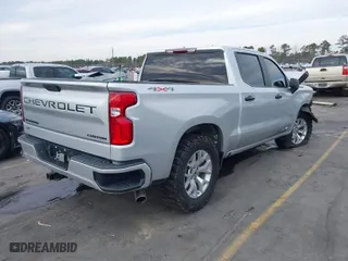 2020 Chevrolet Silverado 1500 Custom with VIN 1GCPYBEH7LZ299990, listed as a IAAI auction lot 41382723 with 69,573 mi miles. Bid and sale history available at carsss.com. Image 4.