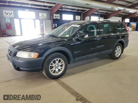 2007 Volvo XC70 with VIN YV4SZ592371274858, listed as a Copart auction lot 54726745 with 275,830 mi miles and Clean Title. Bid and sale history available at carsss.com. Image 1.