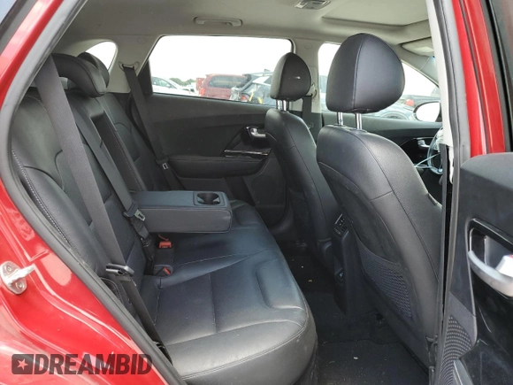 2018 Kia Niro Touring with VIN KNDCE3LC1J5111263, listed as a Copart auction lot 51804444 with 104,192 mi miles and Non Repairable. Bid and sale history available at carsss.com. Image 11.