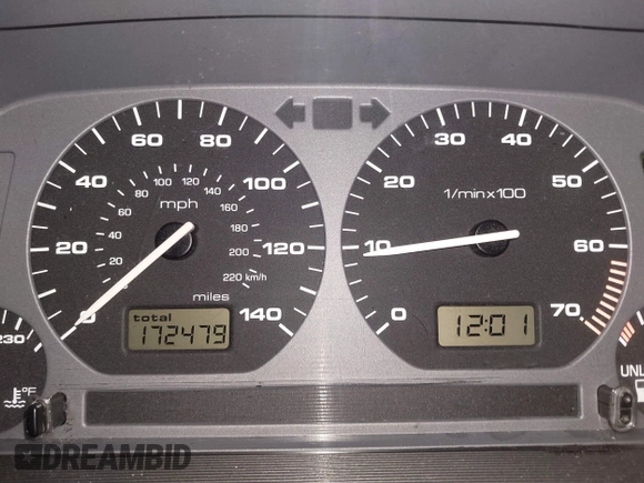 1997 Volkswagen Jetta with VIN 3VWSB81H2VM004333, listed as a IAAI auction lot 41443404 with 172,479 mi miles and . Bid and sale history available at DreamBid. Image 7.