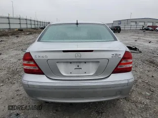 2005 Mercedes-Benz C 240 with VIN WDBRF61J85F614572, listed as a Copart auction lot 43930275 with 147,548 mi miles and Clean Title. Bid and sale history available at DreamBid. Image 6.