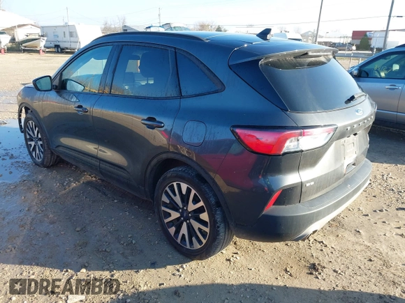 2020 Ford Escape SE Sport Hybrid with VIN 1FMCU9BZ3LUC23532, listed as a IAAI auction lot 40749554 with 96,291 mi miles and . Bid and sale history available at DreamBid. Image 3.