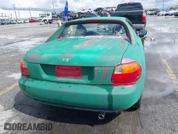 1993 Honda del Sol Si with VIN JHMEH6169PS012276, listed as a IAAI auction lot 41797595 with 169,001 mi miles. Bid and sale history available at carsss.com. Image 15.