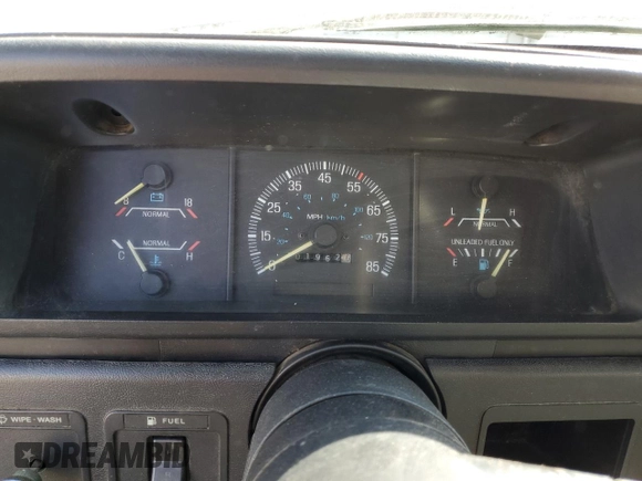 1991 Ford F-150 with VIN 2FTDF15Y2MCA62793, listed as a Copart auction lot 75545784 with 1,962 mi miles and Clean Title. Bid and sale history available at carsss.com. Image 9.