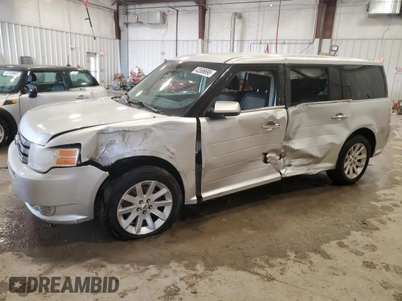 2011 Ford Flex SEL with VIN 2FMGK5CC3BBD15223, listed as a Copart auction lot 43586695 with 190,184 mi miles and Non Repairable. Bid and sale history available at carsss.com. Image 1.