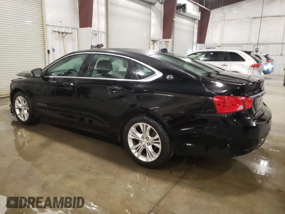 2014 Chevrolet Impala LT with VIN 2G1125S35E9228598, listed as a Copart auction lot 46658085 with 115,102 mi miles and Salvage Title. Bid and sale history available at DreamBid. Image 2.