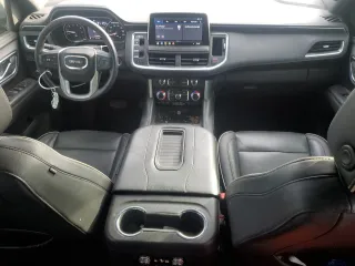 2021 GMC Yukon XL SLT with VIN 1GKS1GKD6MR408992, listed as a Copart auction lot 85475094 with 74,279 mi miles and Salvage Title. Bid and sale history available at carsss.com. Image 8.