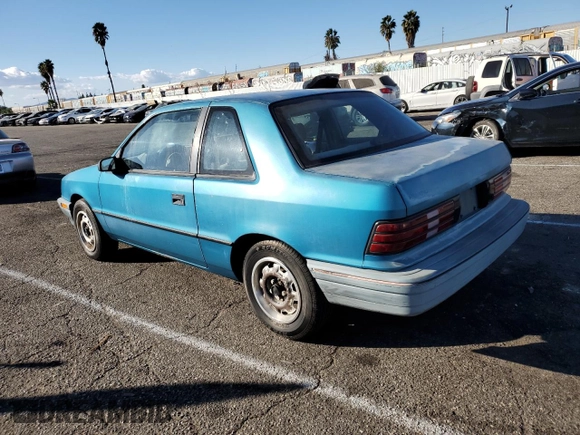 1991 Plymouth Sundance с VIN 1P3XP24D6MN564571, выставлен на аукционе Copart как лот 78415044 с пробегом 50 625 миль миль и Чистый • Clean title. История ставок и продаж доступна на DreamBid. Изображение 2.