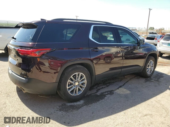 2023 Chevrolet Traverse LT Cloth with VIN 1GNERGKW3PJ291398, listed as a Copart auction lot 56634104 with 8,777 mi miles and Salvage Title. Bid and sale history available at carsss.com. Image 3.