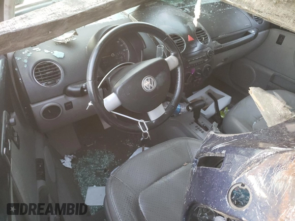 2006 Volkswagen Beetle with VIN 3VWSG31C16M421520, listed as a Copart auction lot 75523964 with Not Provided miles and Salvage Title. Bid and sale history available at DreamBid. Image 8.