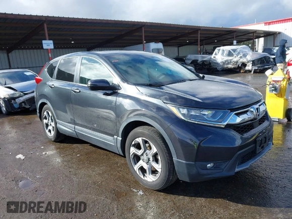 2019 Honda CR-V EX-L with VIN 5J6RW1H88KA034703, listed as a IAAI auction lot 41573751 with 67,675 mi miles. Bid and sale history available at carsss.com. Image 1.