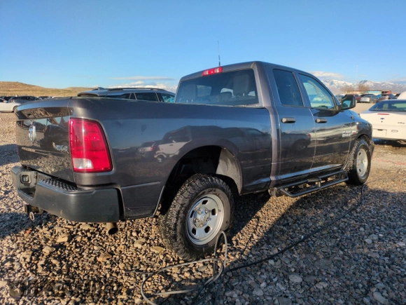 2018 Ram 1500 Express with VIN 1C6RR7FT1JS333411, listed as a Copart auction lot 46681515 with 138,853 mi miles and Salvage Title. Bid and sale history available at carsss.com. Image 3.