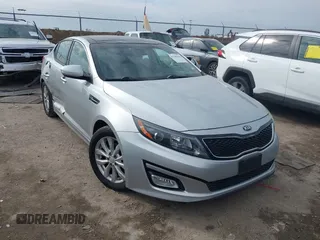 2015 Kia Optima EX with VIN 5XXGN4A7XFG471695, listed as a IAAI auction lot 41565164 with 79,625 mi miles. Bid and sale history available at carsss.com. Image 1.