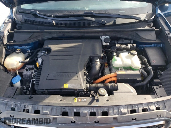 2017 Kia Niro LX with VIN KNDCB3LC9H5062395, listed as a Copart auction lot 51184255 with 128,700 mi miles and Salvage Title. Bid and sale history available at carsss.com. Image 12.