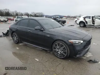 2024 Mercedes-Benz C 43 AMG z VIN W1KAF8HB1RR193362, wystawiony jako Copart lot #43191475 z przebiegiem 539 mil mil oraz Czysty tytuł • Clean title. Historia ofert i sprzedaży dostępna na DreamBid. Obrazek 4.