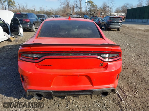 2022 Dodge Charger Scat Pack Widebody with VIN 2C3CDXGJ3NH101081, listed as a IAAI auction lot 41351466 with 9,575 mi miles and . Bid and sale history available at DreamBid. Image 16.
