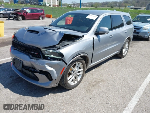 2021 Dodge Durango R/T with VIN 1C4SDJCT7MC559011, listed as a IAAI auction lot 41961537 with 91,091 mi miles and . Bid and sale history available at DreamBid. Image 2.