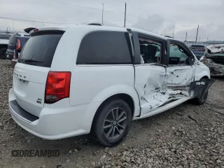 2017 Dodge Grand Caravan SXT with VIN 2C4RDGCG4HR863320, listed as a Copart auction lot 45741594 with 156,137 mi miles and Salvage Title. Bid and sale history available at DreamBid. Image 3.