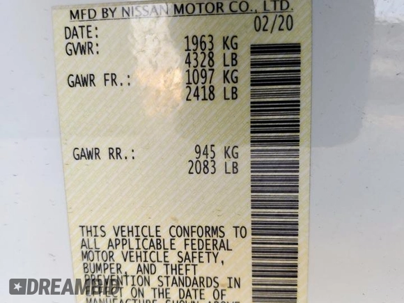 2020 Nissan Altima S z VIN 1N4BL4BV4LC241309, wystawiony jako Copart lot #55280705 z przebiegiem 112 145 mil mil oraz Szkoda całkowita • Salvage title. Historia ofert i sprzedaży dostępna na DreamBid. Obrazek 13.