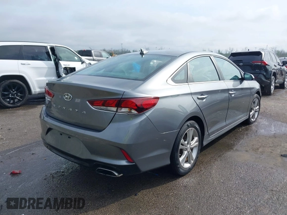 2018 Hyundai Sonata SEL with VIN 5NPE34AF7JH641934, listed as a IAAI auction lot 41879824 with 23,958 mi miles and . Bid and sale history available at DreamBid. Image 4.
