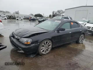 2002 Acura TL Type S with VIN 19UUA56882A019032, listed as a Copart auction lot 43986465 with 110,990 mi miles and Salvage Title. Bid and sale history available at carsss.com. Image 1.