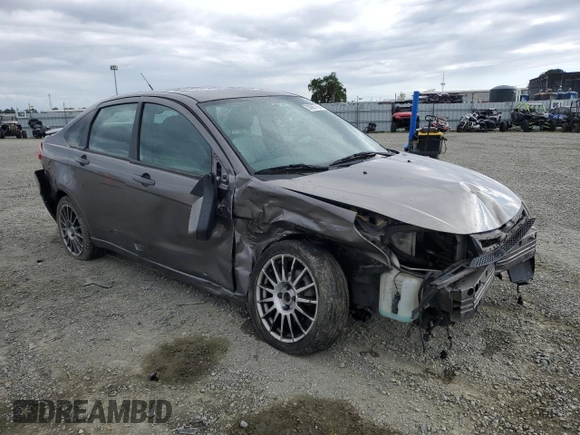 2010 Ford Focus SES with VIN 1FAHP3GN3AW209027, listed as a Copart auction lot 50987785 with 183,491 mi miles and Salvage Title. Bid and sale history available at carsss.com. Image 4.