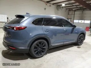 2021 Mazda CX-9 Grand Touring with VIN JM3TCBDY7M0505420, listed as a Copart auction lot 44543685 with 46,627 mi miles and Salvage Title. Bid and sale history available at carsss.com. Image 3.