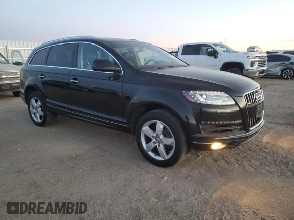 2013 Audi Q7 3.0L TDI Premium Plus with VIN WA1LMAFE7DD009264, listed as a Copart auction lot 82715834 with 117,856 mi miles and Clean Title. Bid and sale history available at carsss.com. Image 4.