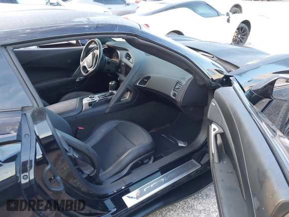 2017 Chevrolet Corvette 1LT with VIN 1G1YB2D71H5120591, listed as a IAAI auction lot 40208363 with 26,397 mi miles and . Bid and sale history available at DreamBid. Image 5.